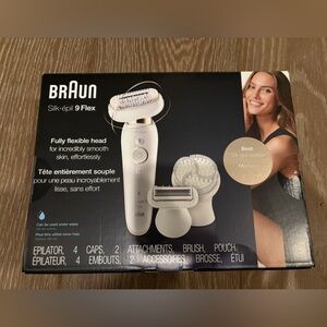 Braun Silk-épil 9 Flex Epilator - White